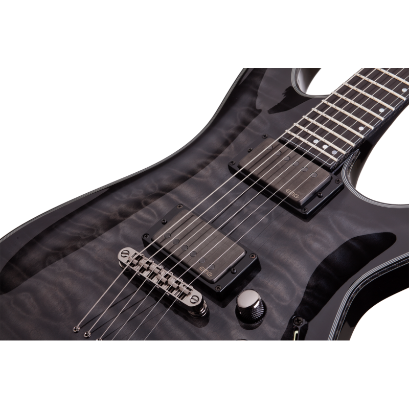 Schecter Hellraiser Hybrid C-1, Trans Black Burst - Gitara elektryczna - 5