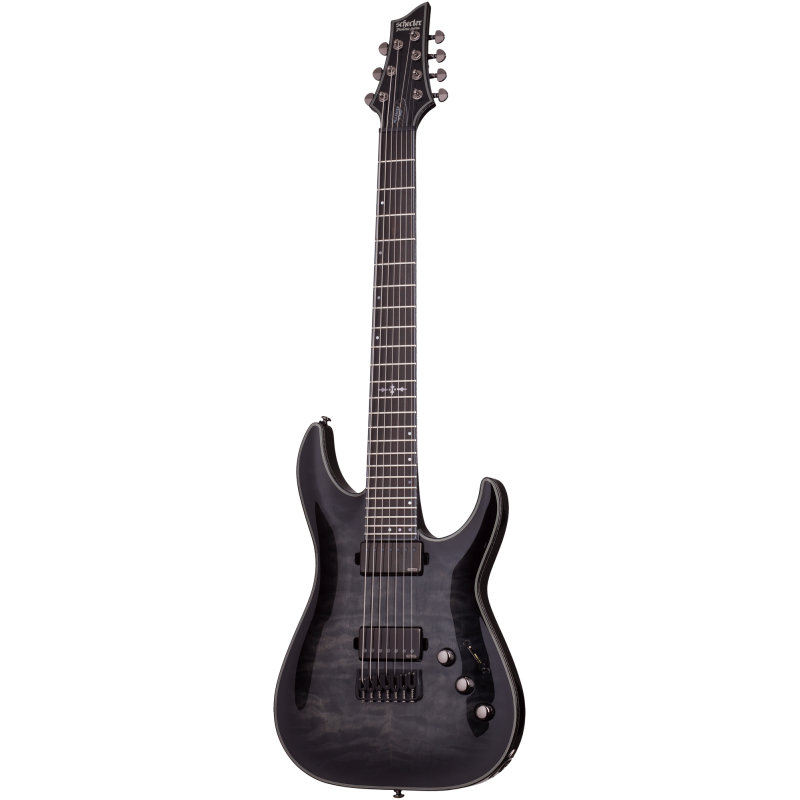 Schecter Hellraiser Hybrid C-7, Trans Black Burst - Gitara elektryczna - 1