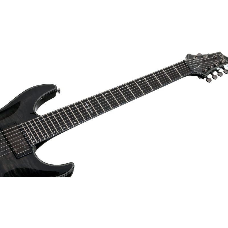 Schecter Hellraiser Hybrid C-7, Trans Black Burst - Gitara elektryczna - 5
