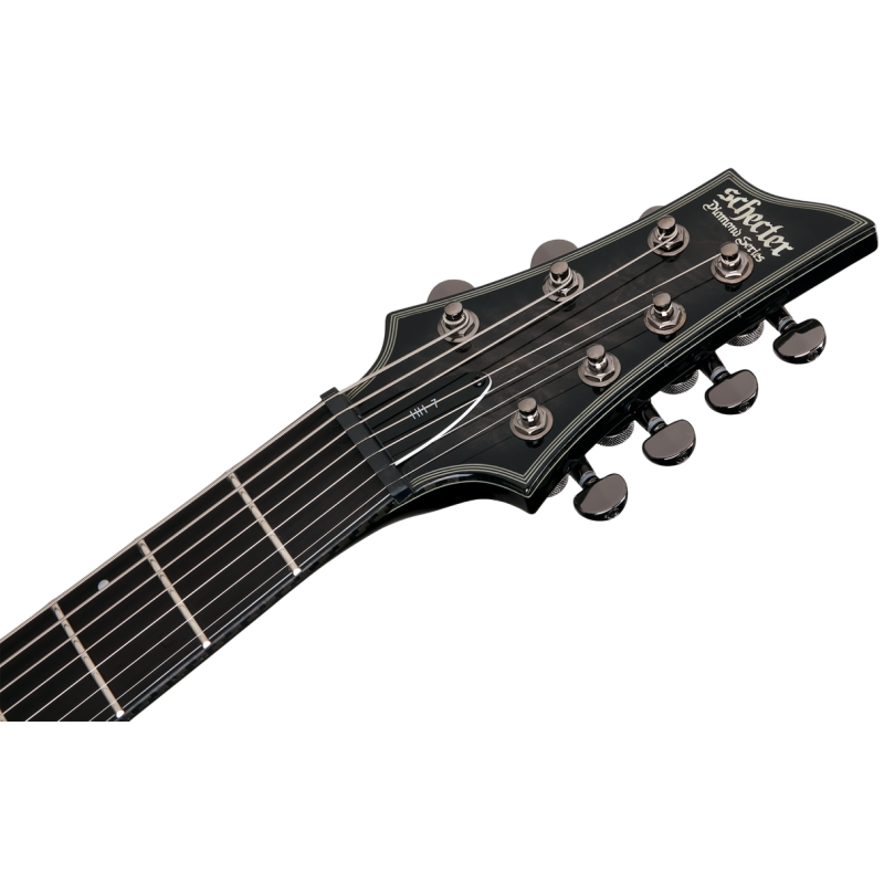 Schecter Hellraiser Hybrid C-7, Trans Black Burst - Gitara elektryczna - 6