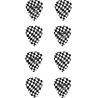 Fender 351 Celluloid Picks, Checkerboard - zestaw kostek gitarowych - 2