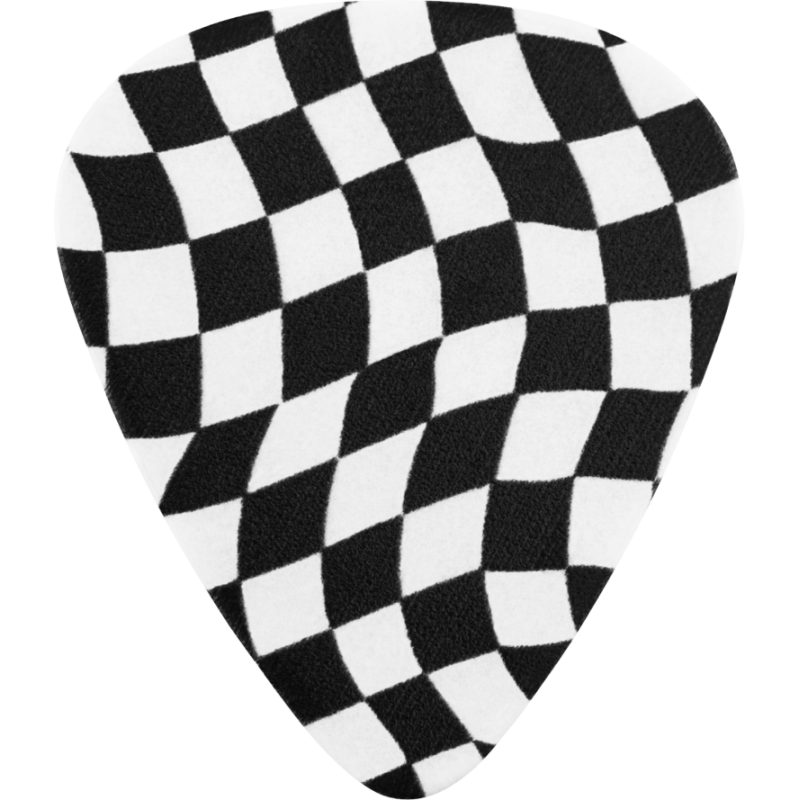 Fender 351 Celluloid Picks, Checkerboard - zestaw kostek gitarowych - 4