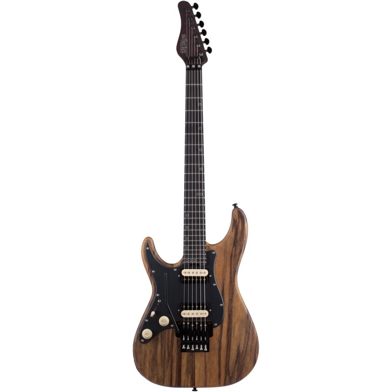 Schecter Sun Valley Super Shredder Exotic FR Black Limba, Lefthand - Gitara elektryczna