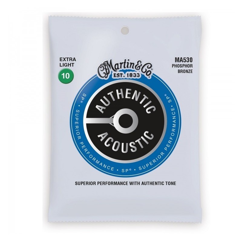MARTIN MA-530sls10 - Struny do gitary akustycznej