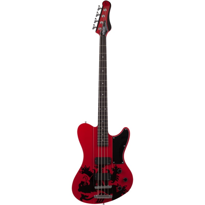 Schecter Simon Gallup Ultra Spitfire Bass - Gitara basowa