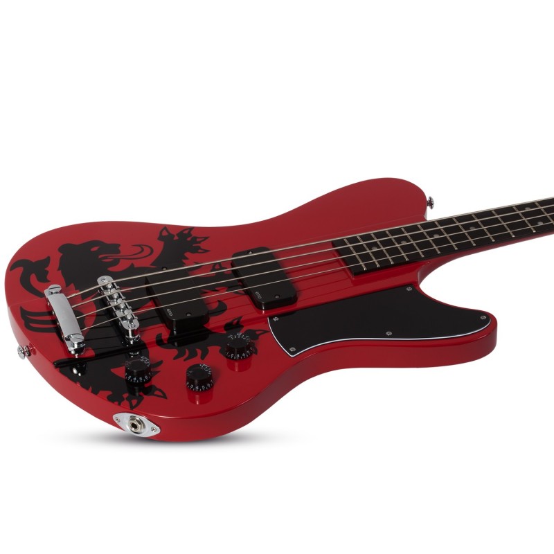 Schecter Simon Gallup Ultra Spitfire Bass - Gitara basowa