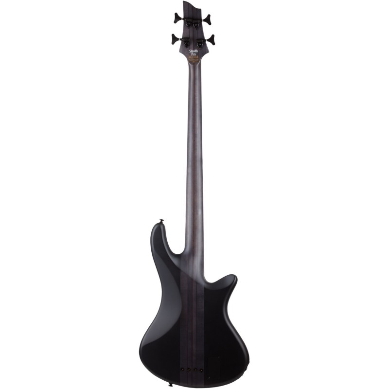 Schecter Stiletto-4 Stealth Pro EX, Lefthand - Gitara basowa