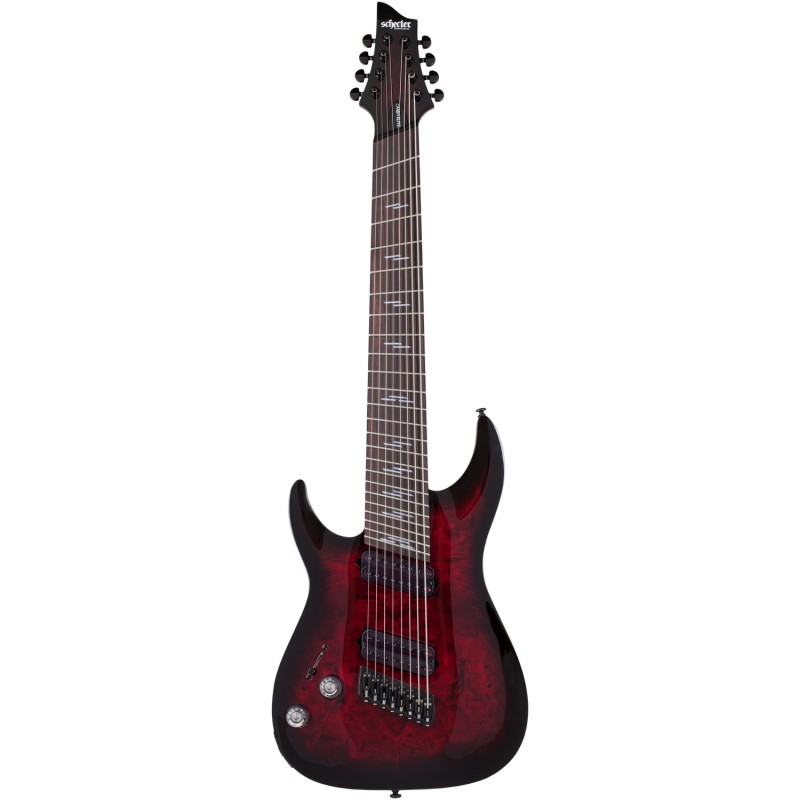 Schecter Omen Elite-8 Multiscale, Lefthand - Gitara elektryczna