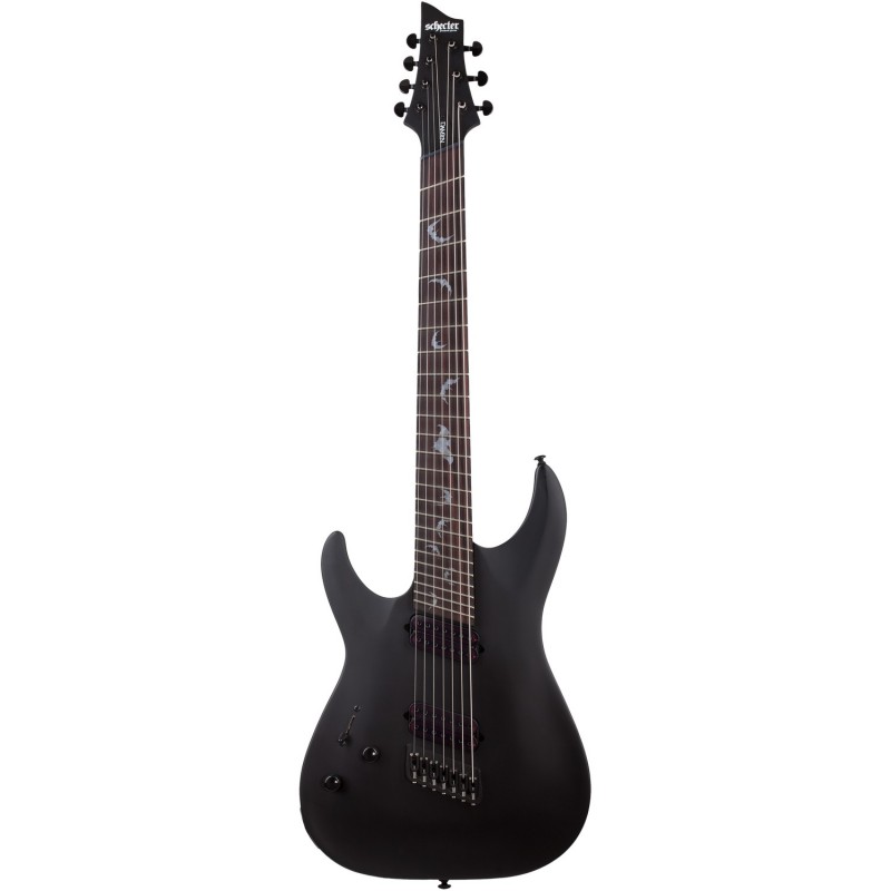Schecter Damien-7 Multiscale, Lefthand - Gitara elektryczna