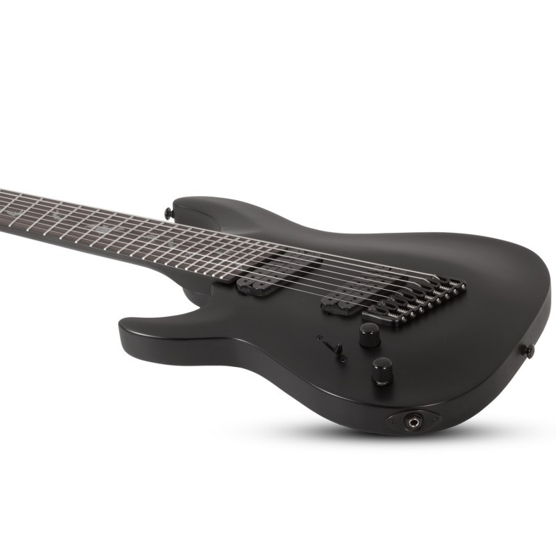 Schecter Damien-8 Multiscale, Lefthand - Gitara elektryczna
