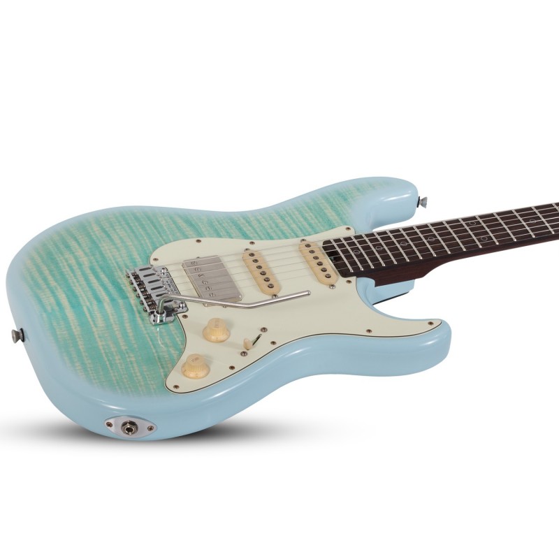 Schecter Nick Johnston USA Signature Flame Top Nitro - Gitara elektryczna