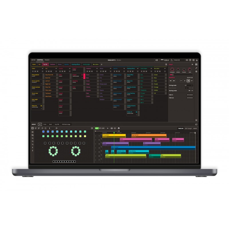 FOS DVC Gold 1024ch - Sterownik DMX - 6