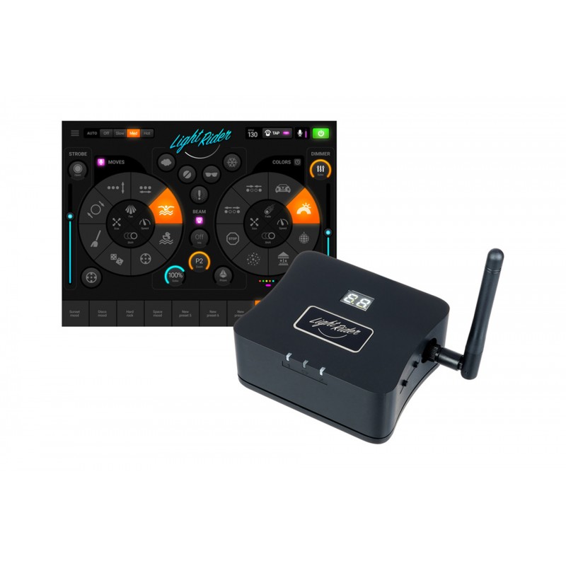 FOS LIGHT RIDER Smart WIFI DMX Interface - Sterownik DMX - 1