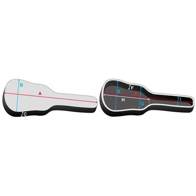 Ibanez IGB541D-BK - Pokrowiec na elektryka - 6