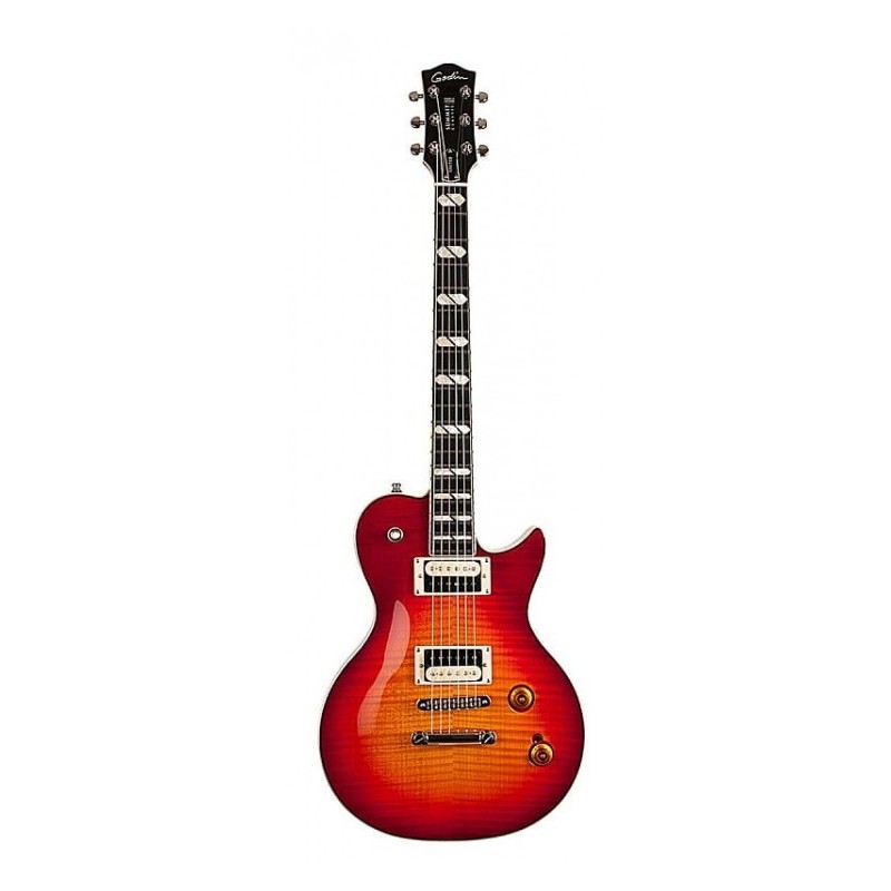 Godin Summit Classic Supreme LTD Cherry Burst Flame - Gitara elektryczna