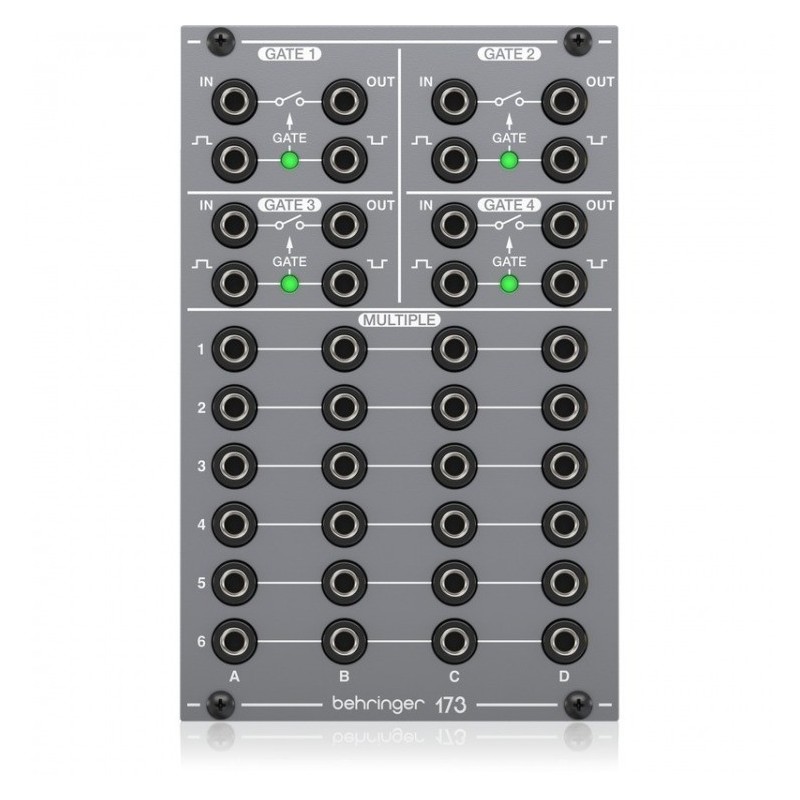 Behringer 173 Quad Gate Multiples - moduł eurorack