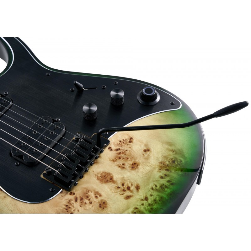 Mooer GTRS Modern 810 Intelligent Guitar (M810) Green Burst - gitara elektryczna - 5