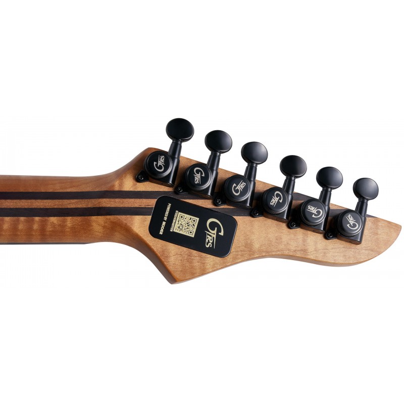 Mooer GTRS Modern 810 Intelligent Guitar (M810) Green Burst - gitara elektryczna - 7