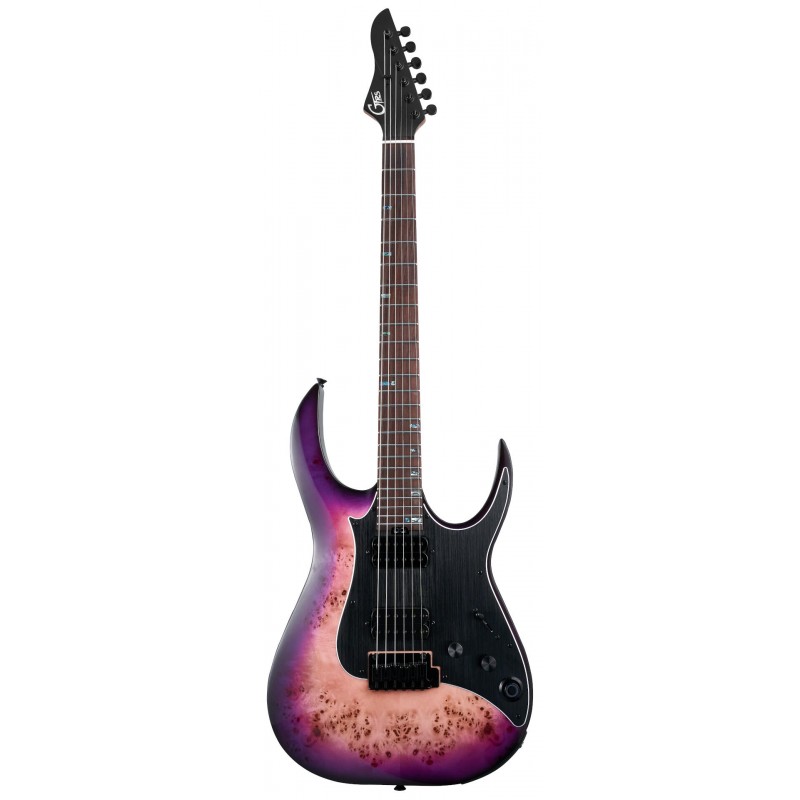 Mooer GTRS Modern 810 Intelligent Guitar (M810) Purple Burst - gitara elektryczna - 1