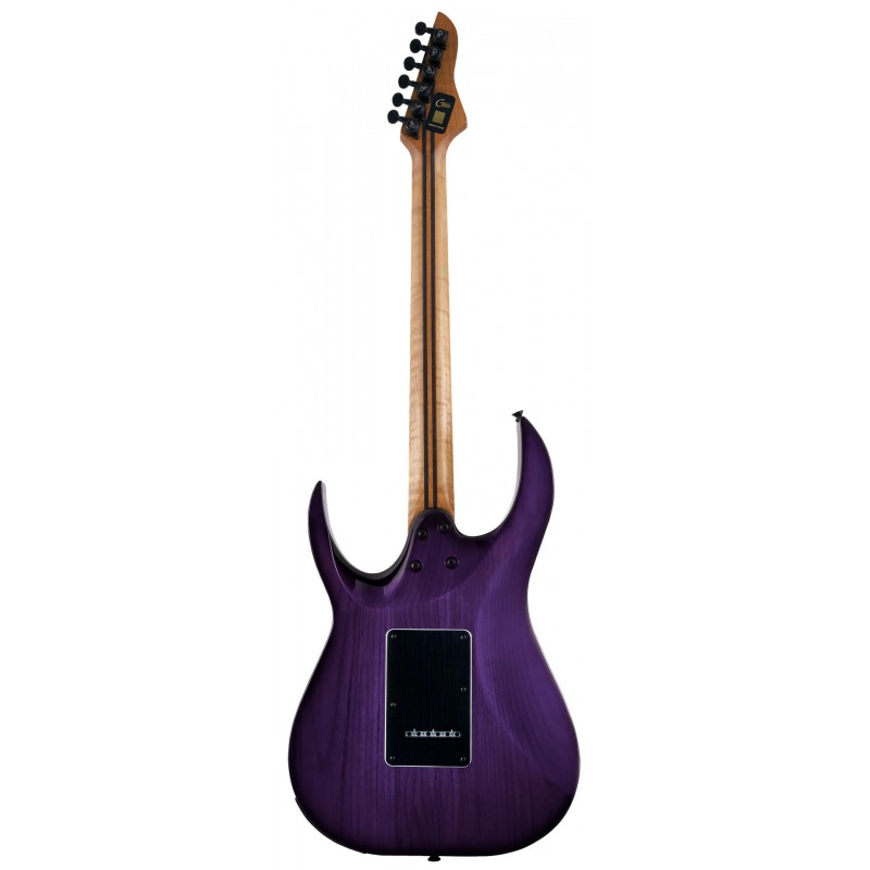 Mooer GTRS Modern 810 Intelligent Guitar (M810) Purple Burst - gitara elektryczna - 3