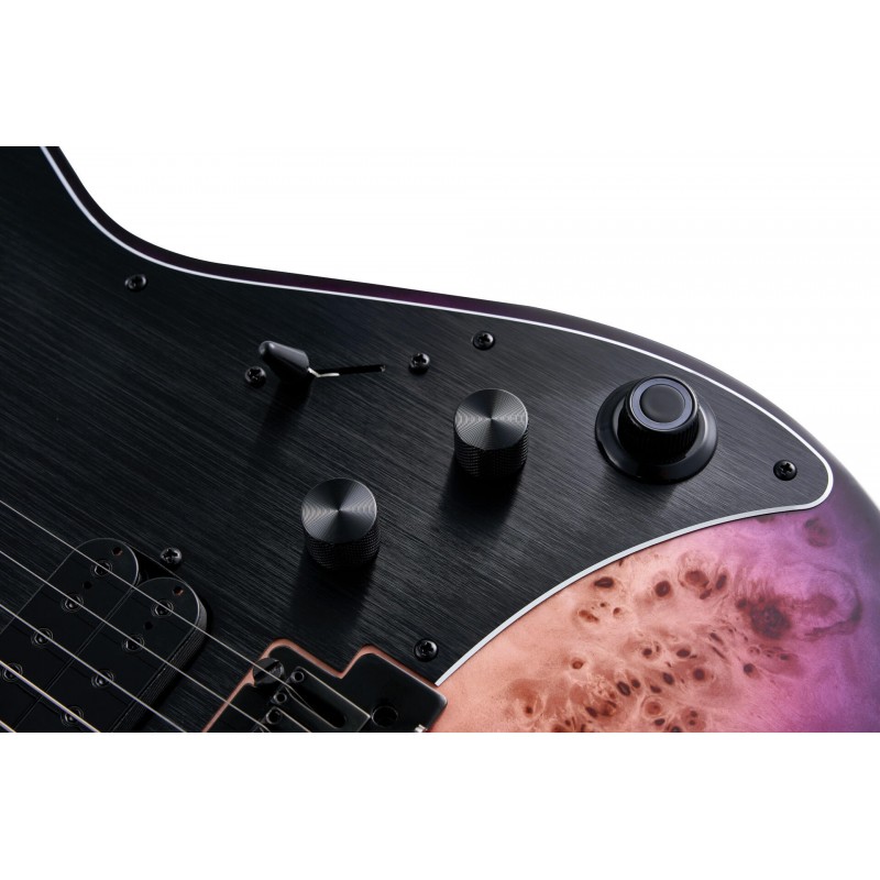 Mooer GTRS Modern 810 Intelligent Guitar (M810) Purple Burst - gitara elektryczna - 6