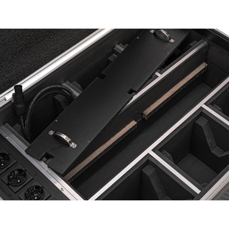 Roadinger Skrzynia transportowa 6x AKKU IP TL-3 QCL Trusslight CRMX