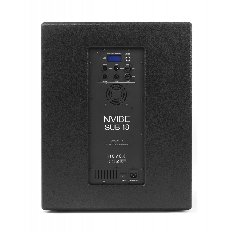 Novox N-SUB 18 - subwoofer aktywny 1000W - 2
