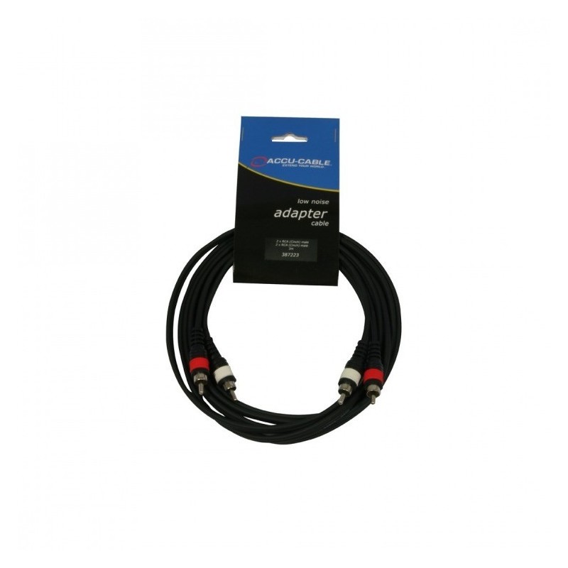Accu Cable AC-Rsls3 RCA - Kabel RCA - RCA 3m
