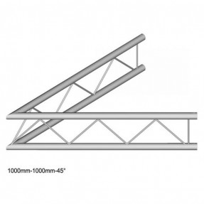 Duratruss DT 22 C19V-L45 45 degree corner - konstrukcja alu