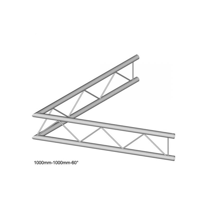 Duratruss DT 22 C20V-L60 60 degree corner - konstrukcja alu