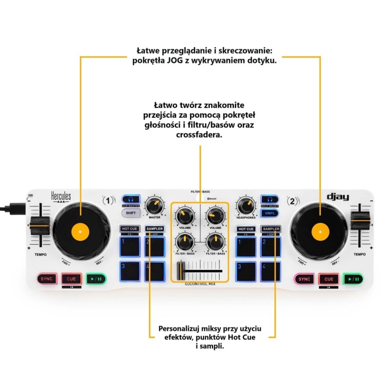 Hercules DJ Control Mix - Kontroler DJ
