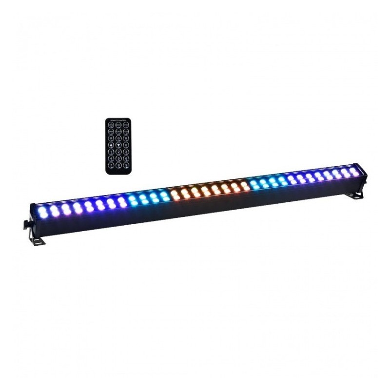 LIGHT4ME LED BAR 64X3W RGB - listwa 8 sekcji IR PILOT