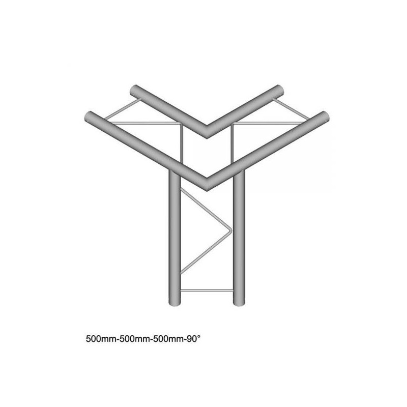 Duratruss DT 22 C31H-LD 90 degree corner - konstrukcja alu