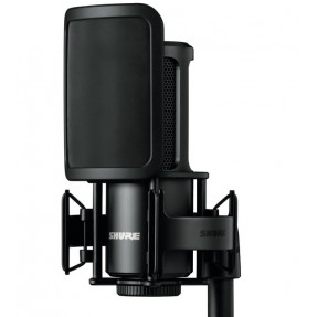 Shure SM4-K-KIT - mikrofon studyjny zestaw uchwyt popfiltr etui - 1