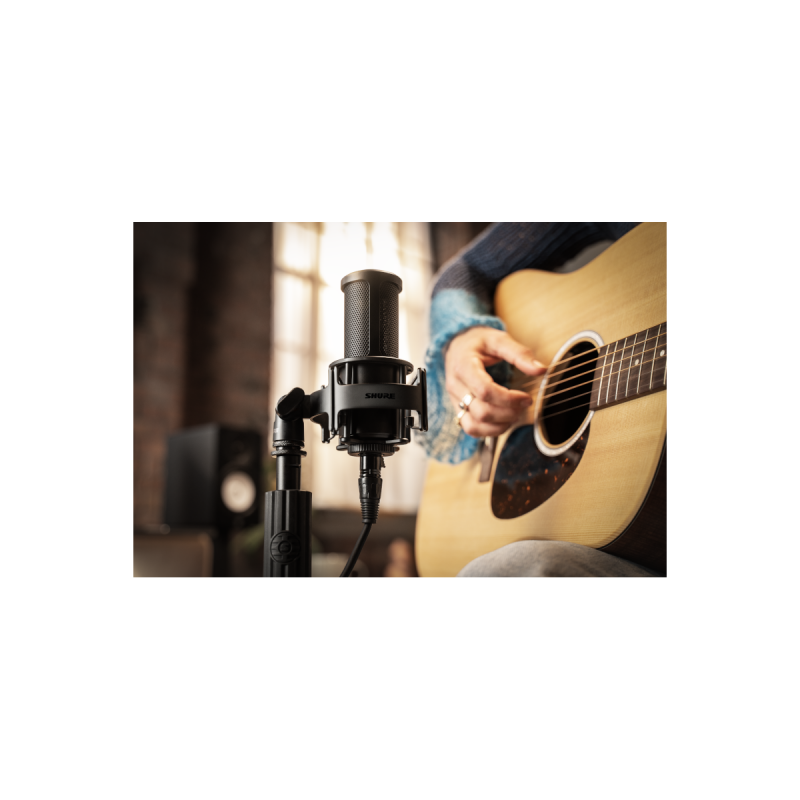 Shure SM4-K-KIT - mikrofon studyjny zestaw uchwyt popfiltr etui - 3