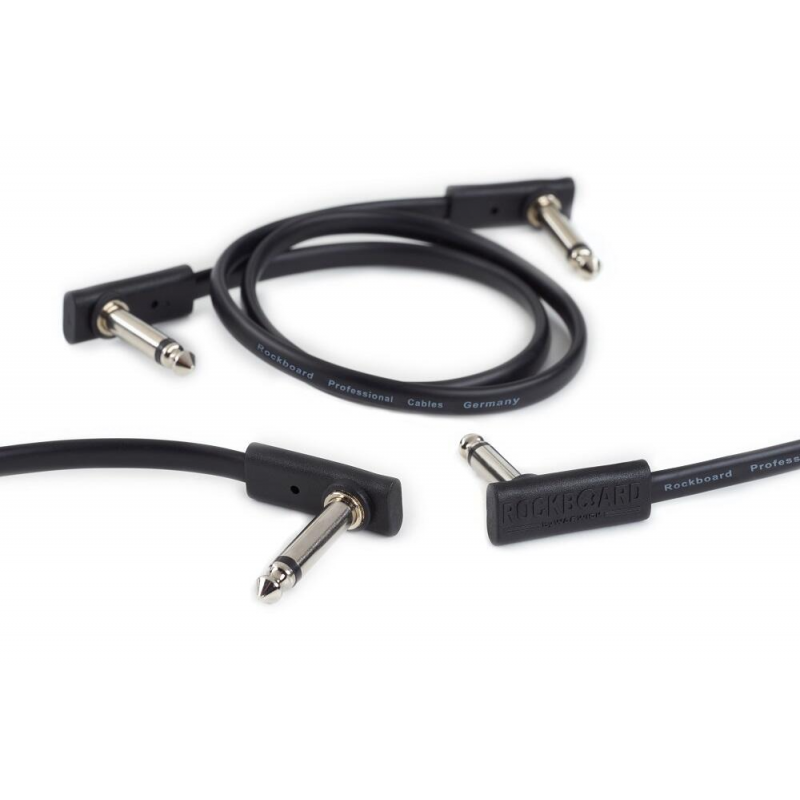 RockBoard Flat Patch Cable - 30 cm / 11 13/16" - kabel do efektów gitarowych - 4