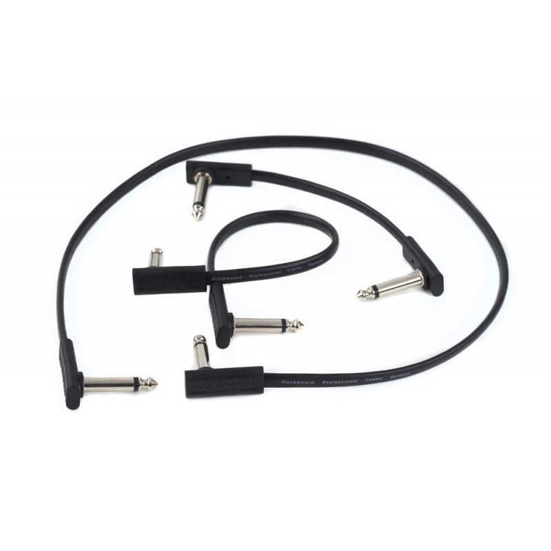 RockBoard Flat Patch Cable - 30 cm / 11 13/16" - kabel do efektów gitarowych - 6