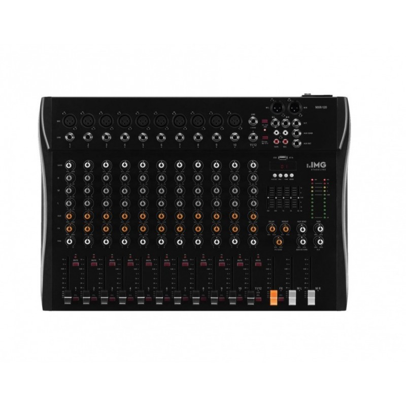 IMG STAGE LINE MXR-120 - mikser audio