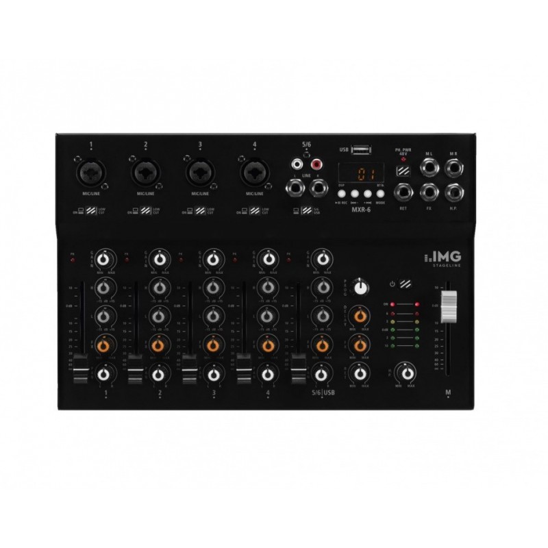 IMG STAGE LINE MXR-6 - mikser audio