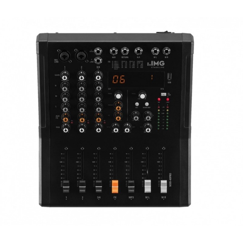 IMG STAGE LINE MXR-40 PRO - mikser audio