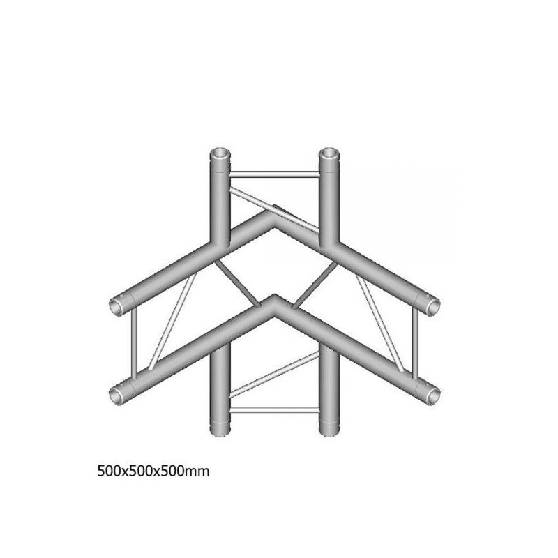 Duratruss DT 22 C44V-LUD 90 degree corner - konstrukcja alu
