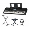 Keyboard Yamaha PSR-E383 + statyw + ława + słuchawki
