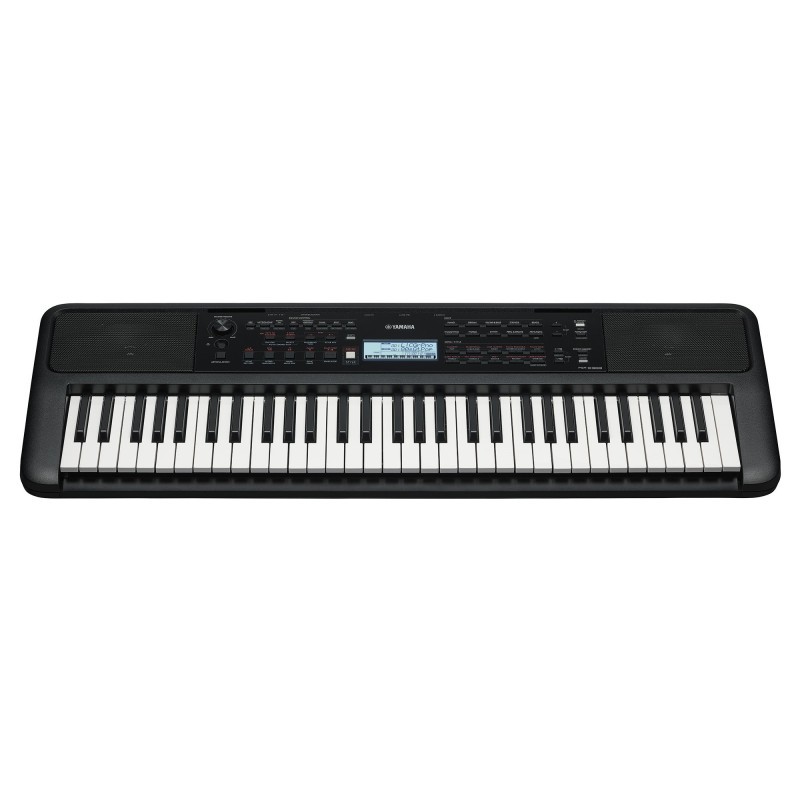 Keyboard Yamaha PSR-E383 + statyw + ława + słuchawki