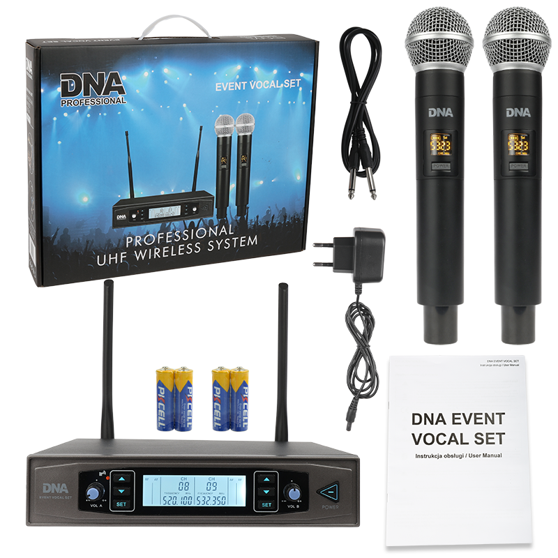 DNA EVENT VOCAL SET - Bezprzewodowy system mikrofonowy