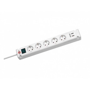 Monacor MC-52USBslsWS - listwa zasilająca z USB