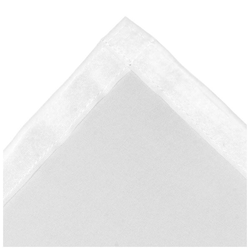 Stand4Me Materiałowa osłona z elastycznej lycry - biała, komplet 4 szt.