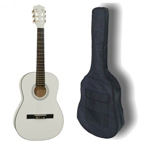 Dimavery AC-303 Classical WH - gitara klasyczna 3sls4 z pokrowcem