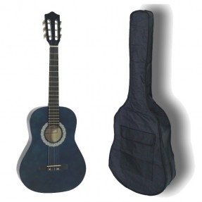 Dimavery AC-303 Classical BLUE - gitara klasyczna 3sls4 z pokrowcem