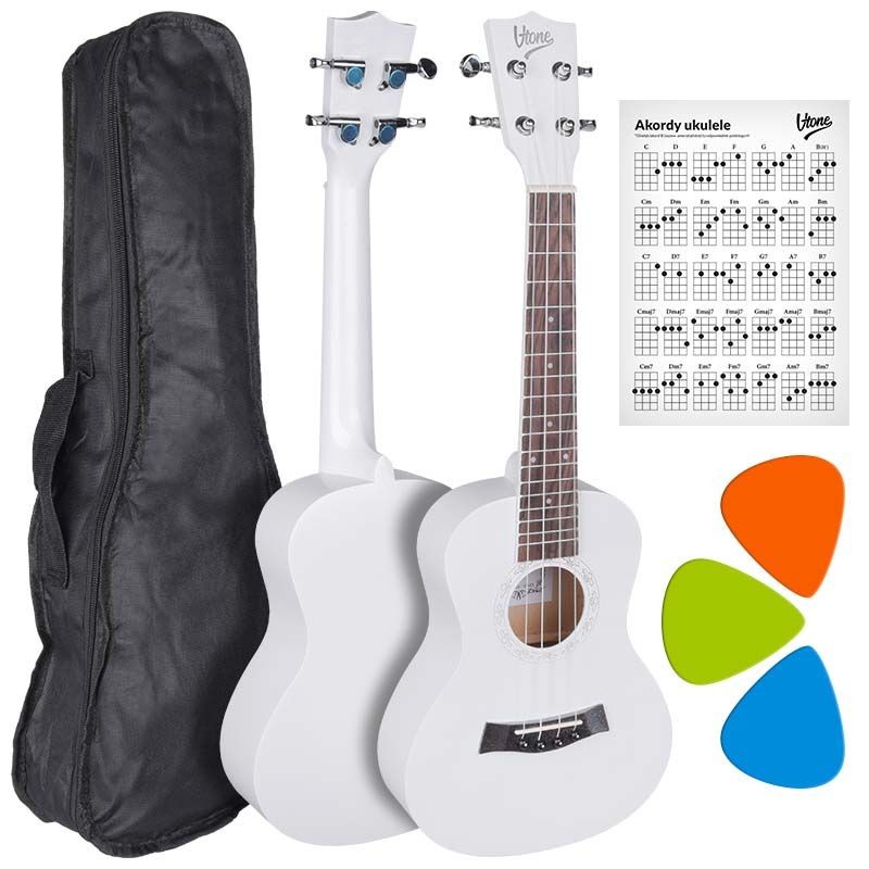 V-Tone UK23 WH - Ukulele koncertowe + pokrowiec