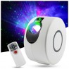 NN AURA - Projektor gwiazd nieba LED rzutnik laser lampka nocna